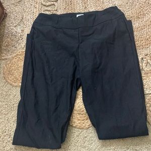 Tribal black pants. Size 8. Straight leg style.